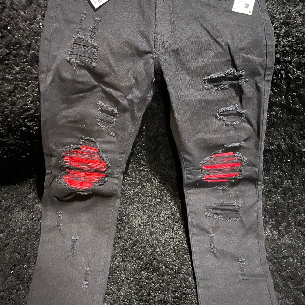 Black Denim Jeans
